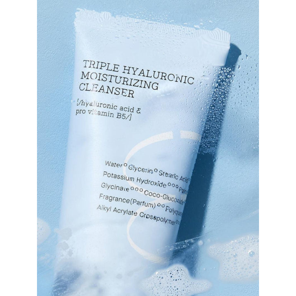 COSRX Moisturizing Hydrium Triple Hyaluronic Face Cleanser