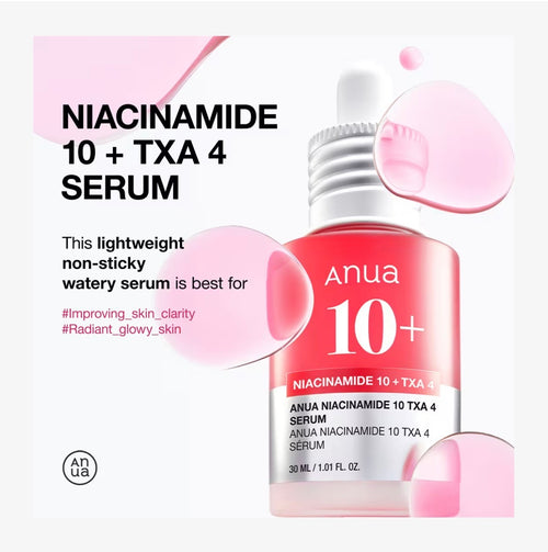 ANUA Niacinamide 10 TXA 4 Serum for Brightening and Dark Spots