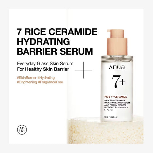 ANUA 7 Rice Ceramide Hydrating Barrier Serum