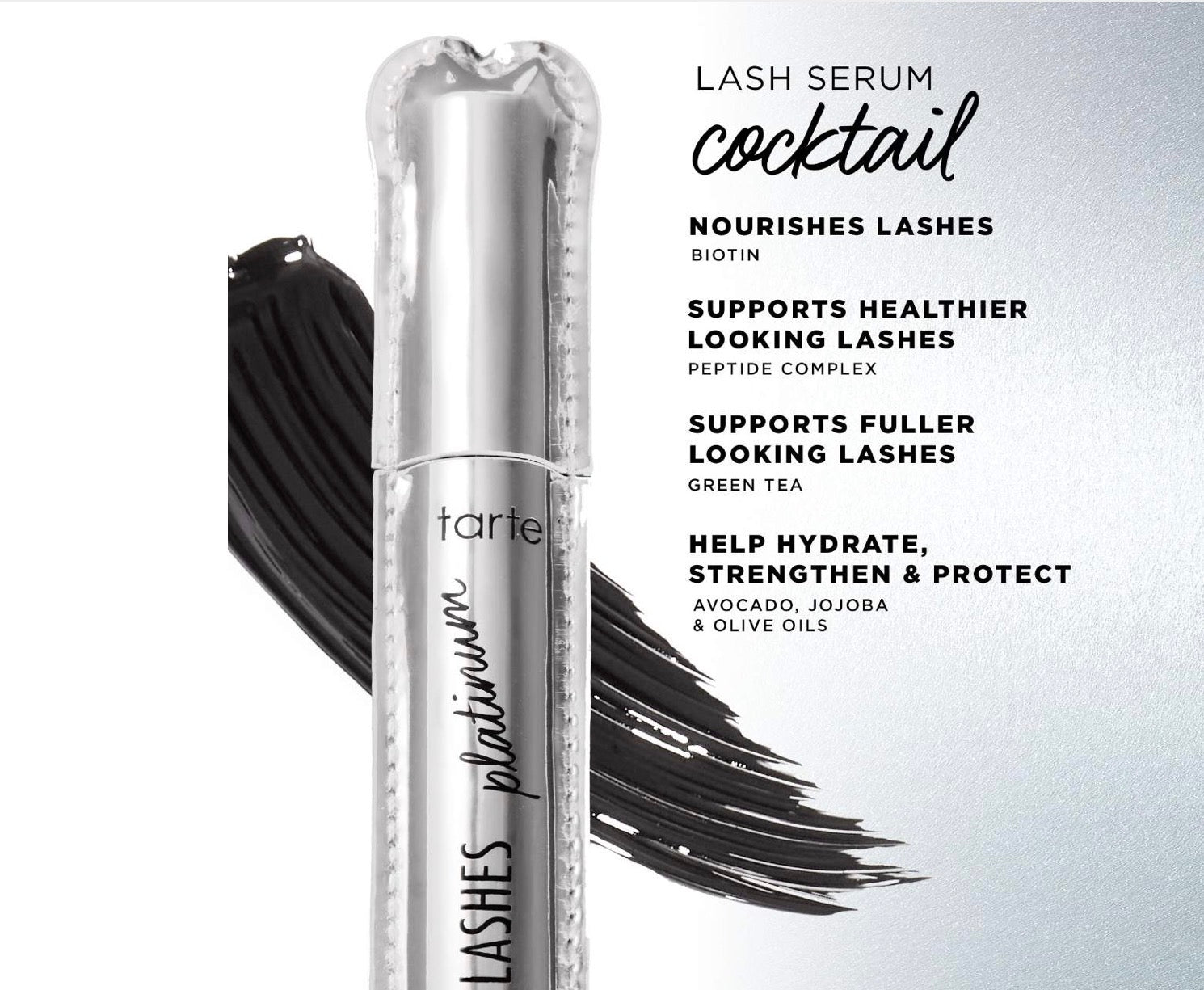 Tarte  Lights, Camera, Lashes Platinum Volumizing Mascara