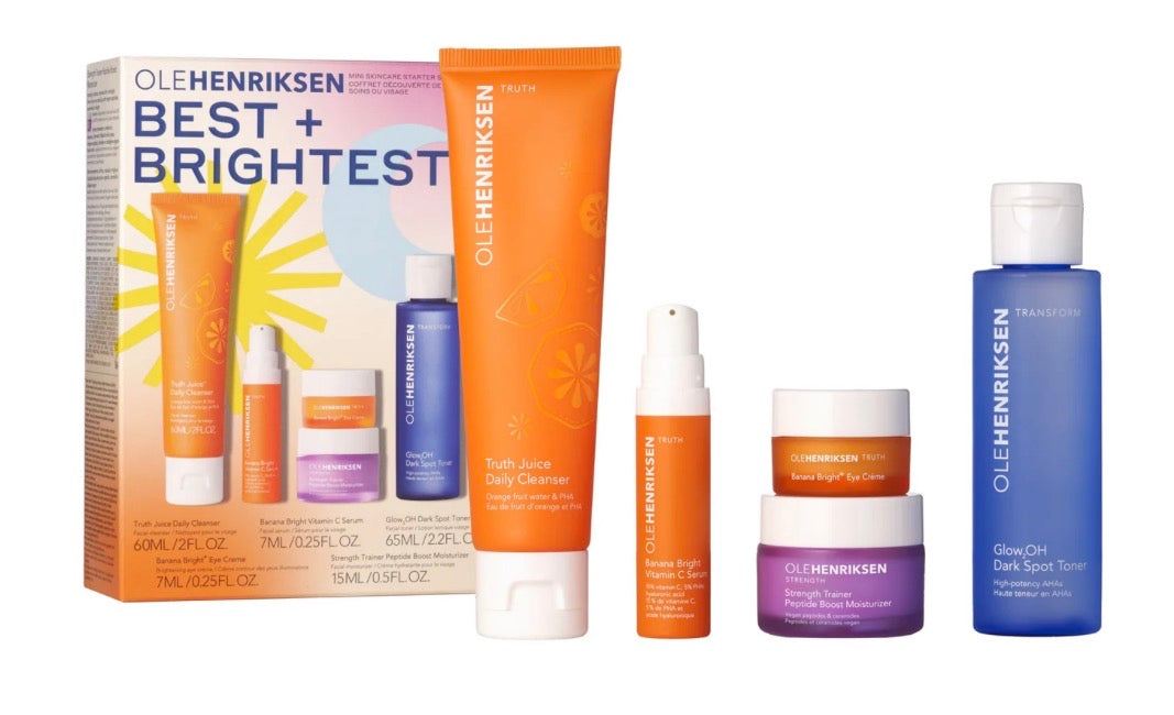 BEST + BRIGHTEST MINI SKINCARE STARTER SET