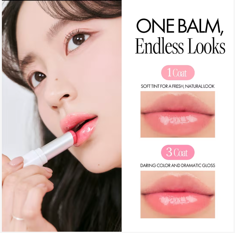 ROM&ND Glasting Melting Lip Balm Vegan 09 Peonies